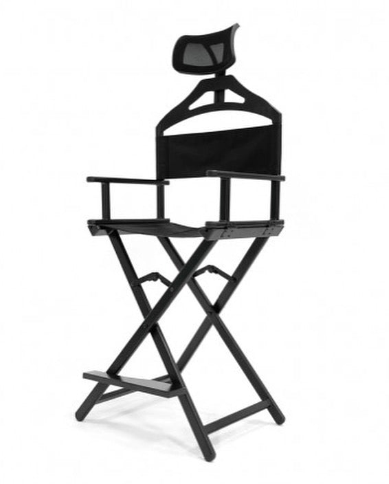 Tigerzzz-Stylists Visagistenstuhl, Aluminium (schwarz)