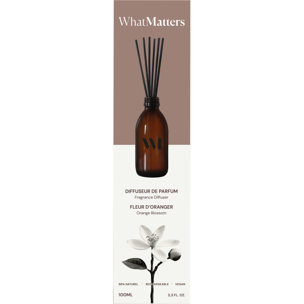 what matters Raumduft-Diffuser-Set Fleur d’Oranger 100 ml